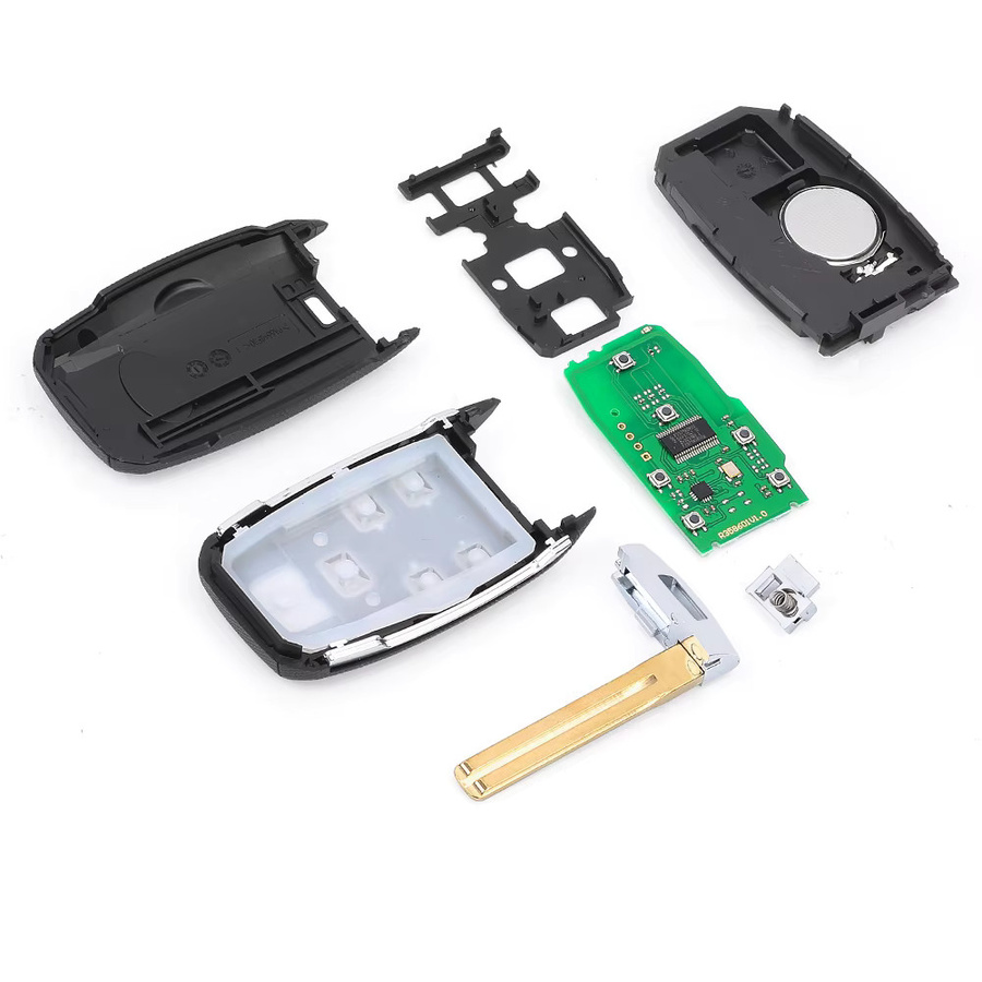 KEYECU Smart Remote Auto Schlüssel Keyless Go 433,92 MHz HITAG3 ID47 Fob für KIA Carnival 2015-2018 und Sedona 2019-2021 in Schwarz - Bild 2