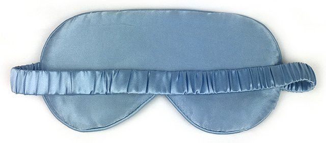 Augenmaske aus reiner Maulbeerseide, 16 Momme, Unisex - Bild 1