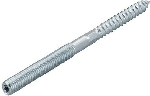 Fischer 79783 STST Stockschraube aus Edelstahl in Silber, Durchmesser: 8 mm, Länge: 100 mm, 100 Stück - Bild 1