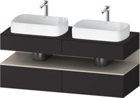 Duravit Waschtischunterschrank Qatego B/T/H: 140 x 55 x 60 cm - Bild 1