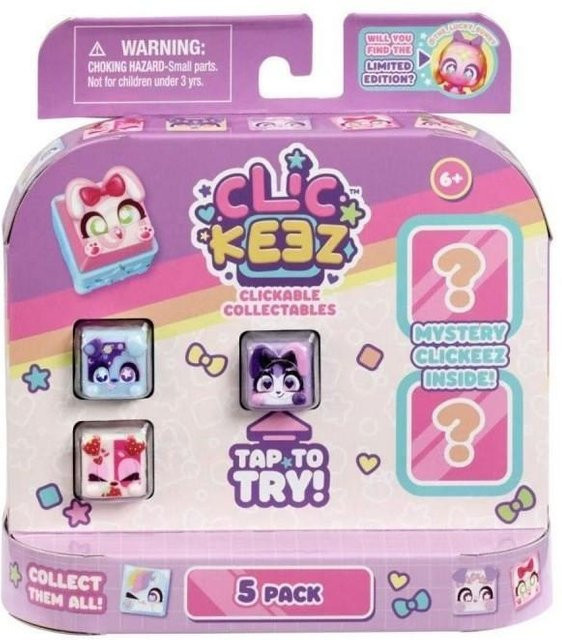 Clickee Rucksackanhänger, ABS-Material, gray, Kinder - Bild 1