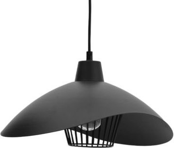 Paperflow Deckenleuchte PAROS in Schwarz aus Metall mit E27 Sockel, B: 58 cm, T: 58 cm - Bild 1