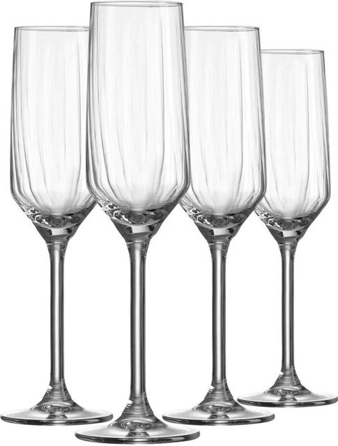 Ritzenhoff & Breker Jive Sektgläser transparent 4er Set mit 220 ml - Bild 1