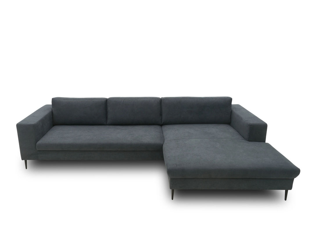 DOMO Ecksofa Modica in Dunkelgrau mit Longchair und Schlaffunktion, L-Form, Breite: 329 cm, Tiefe: 173 cm - Bild 3