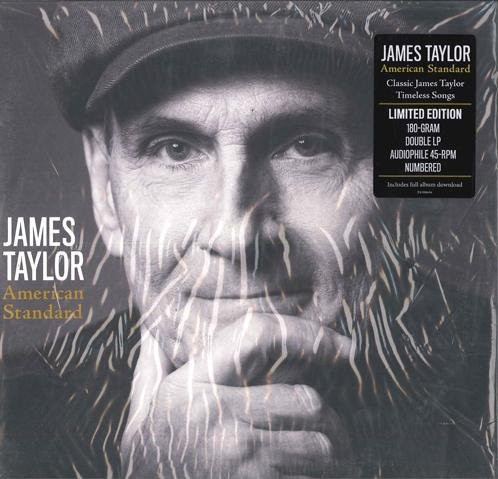 James Taylor - American Standard LP Schallplatte auf schwarzem Vinyl, Fantasy 2020, Rock - Bild 1