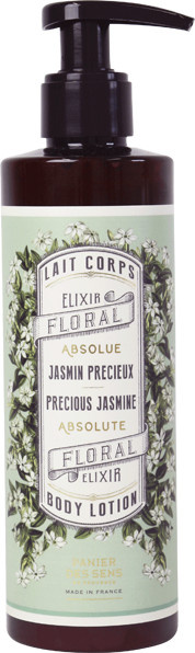 Panier des Sens Jasmin Précieux Lait Corps, Körpercreme mit Olivenöl und Sheabutter - Bild 1