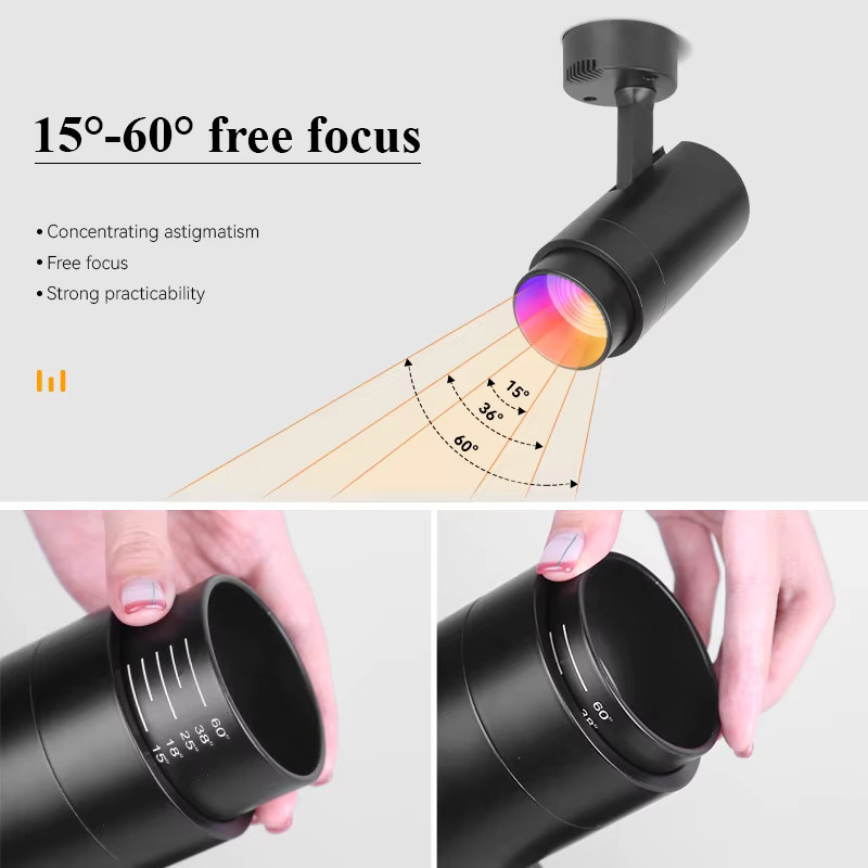 CHENBEN RGB LED Bühnenscheinwerfer mit Fernbedienung, einstellbare Atmosphäre-Beleuchtung in Schwarz für KTV, Bar und Disco - Bild 2