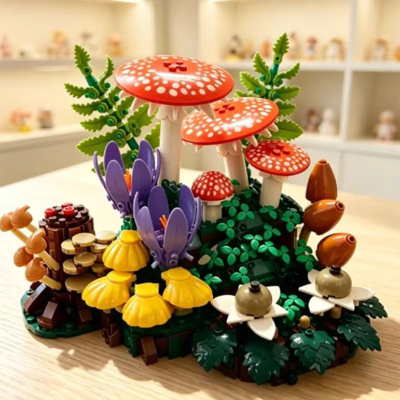Potdemiel Waldpilz-Botanik-Set, Baustein-Spielzeug, 806 Teile, ab 14 Jahren - Bild 2