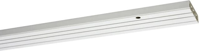 Gardinia Vorhangschiene 3-läufig GE3 in Weiß für Deckenmontage in U-Form - Bild 1