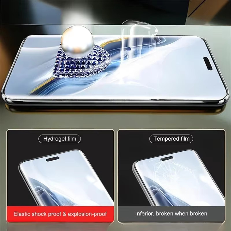 6 in 1 Hydrogel Display- und Kameraschutz-Set für Honor Magic 7, 6 und 5 Pro, transparent - Bild 6