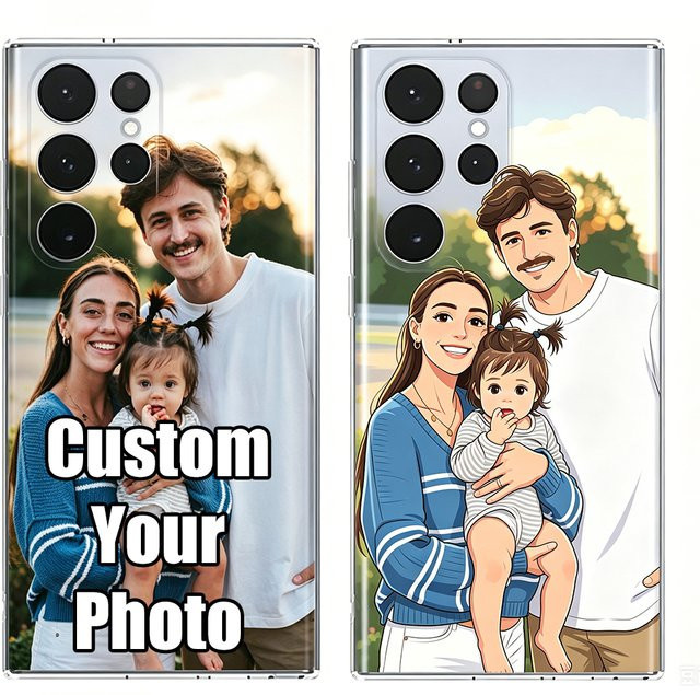 Transparentes DIY-Phone Case für Samsung Galaxy A-Serie (A02 bis A22) - Bild 1