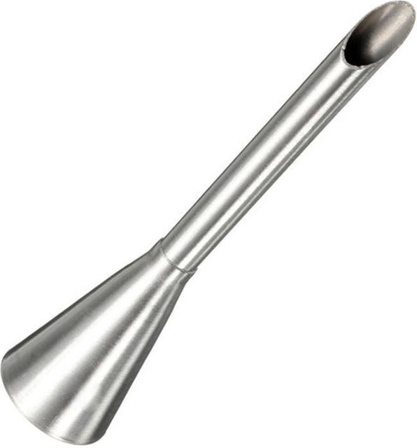 MTMA Edelstahl Spritzdüsen-Set für Creme und Gebäck, Farbe: Silber/Grau - Bild 1