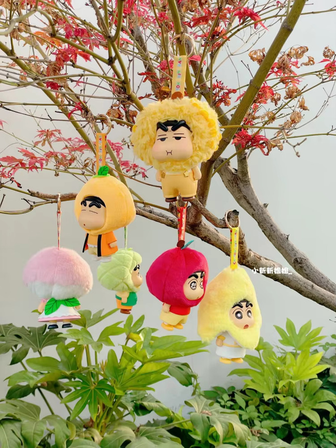 52TOYS Crayon Shin-Chan Obst-Hütten-Serie, Plüsch-Blindbox, Anhänger Puppe - Bild 5