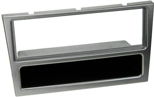 ACV 281230-26-4 Autoradio Einbaublende DIN Passend für Opel in Silber und Grau - Bild 1