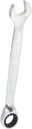 KS Tools GEARplus Ratschenringmaulschlüssel aus Chrom-Vanadium in Silber, Schlüsselweite: 16 mm - Bild 1