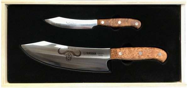 Giesser PremiumCut Tree of Life Messerset No. 2 in Silber - Bild 1