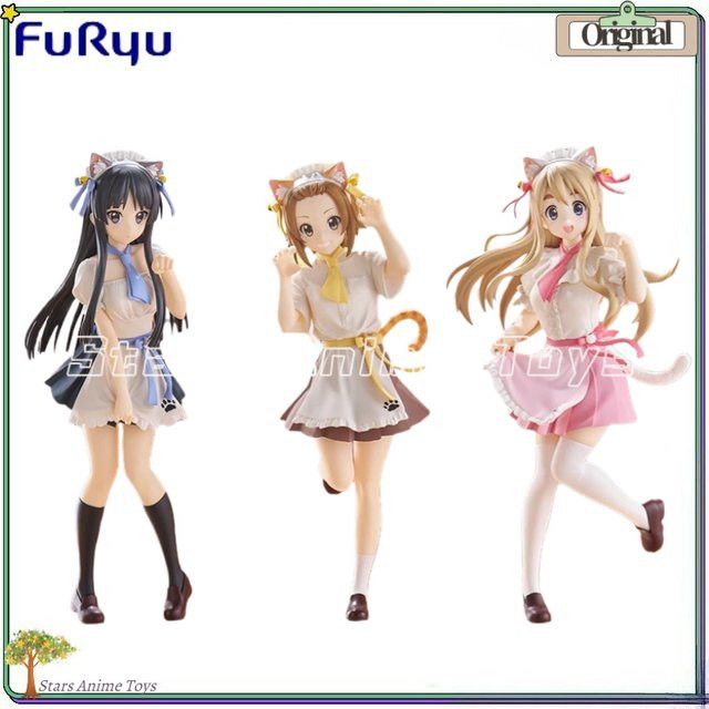 FuRyu Trio-Try-iT K-ON! Anime-Figur Set mit Mio Akiyama, Tainaka Ritsu und Kotobuki Tsumugi - Bild 1