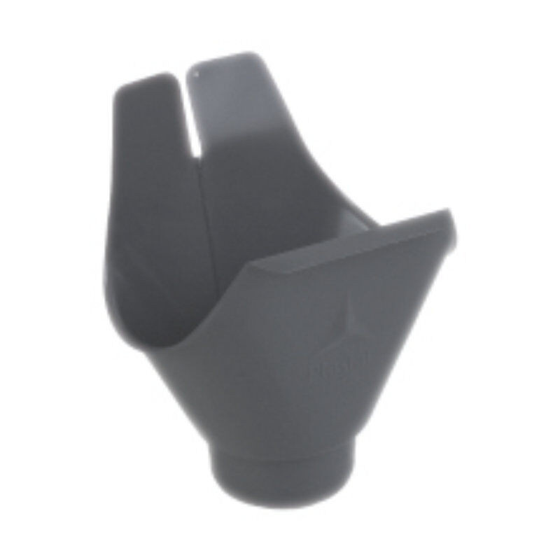 Friedrich von Lien AG Rinnenablauf aus Stahl für Dachrinnen-Systeme, Durchmesser: 125 mm, in Anthrazit, Braun oder Grau - Bild 1