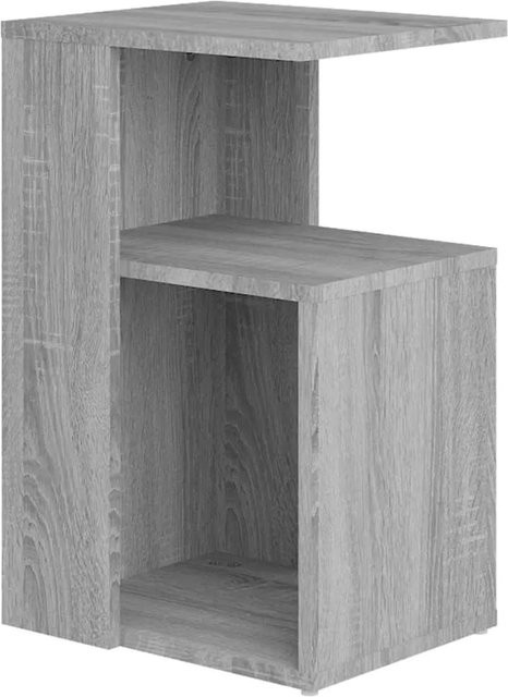 vidaXL Beistelltisch modern in Grau aus Holzwerkstoff, B/T/H: 36 x 30 x 56 cm - Bild 1