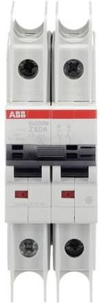 ABB SU202M-Z60 Leitungsschutzschalter 60A 440V Grau - Bild 1
