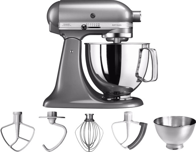 KitchenAid Artisan Küchenmaschine 5KSM175PS in Medaillon-Silber - Bild 1