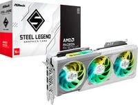 ASRock Radeon RX 9070 XT Steel Legend Grafikkarte, 16GB, Weiß - Bild 1