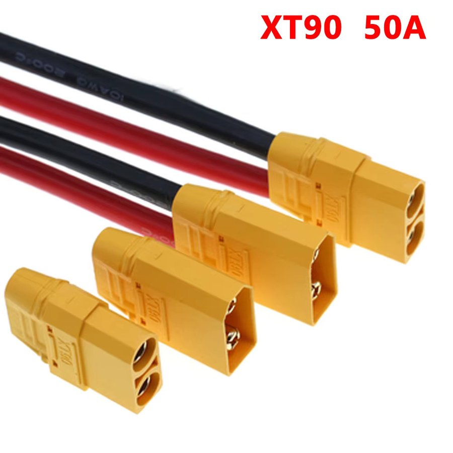 HBXINTAO XT90 und XT60 Stecker mit Buchse und Silikon-Flexkabel für Elektroautos - Bild 2