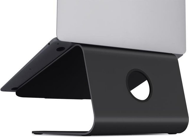 Rain Design mStand Notebook-Ständer aus Aluminium in Schwarz für alle MacBooks - Bild 1