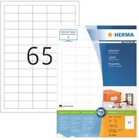 HERMA Universaletiketten 4606, weiß, FSC-Papier, B: 38,1 mm, H: 21,2 mm - Bild 2