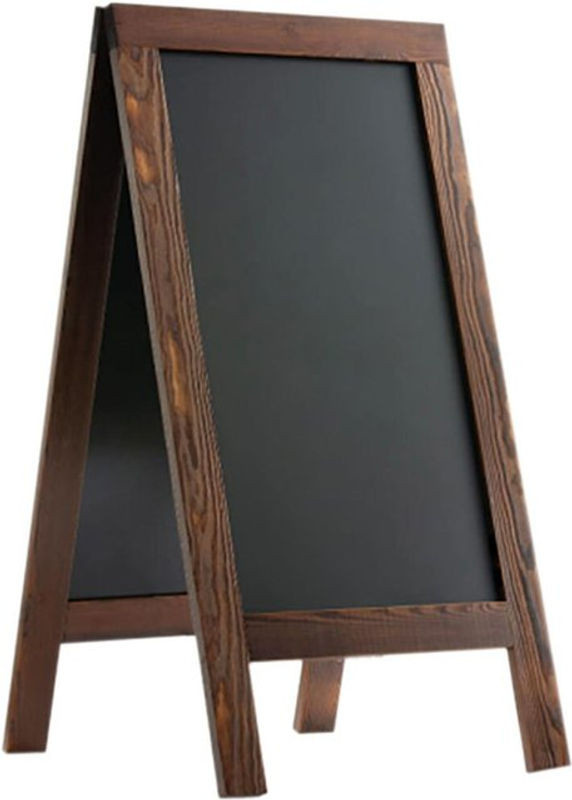 Stalgast Kundenstopper Kreidetafel aus Holz, zweiseitig beschriftbar, mehrfarbig, B/H: 52 x 85 cm - Bild 1