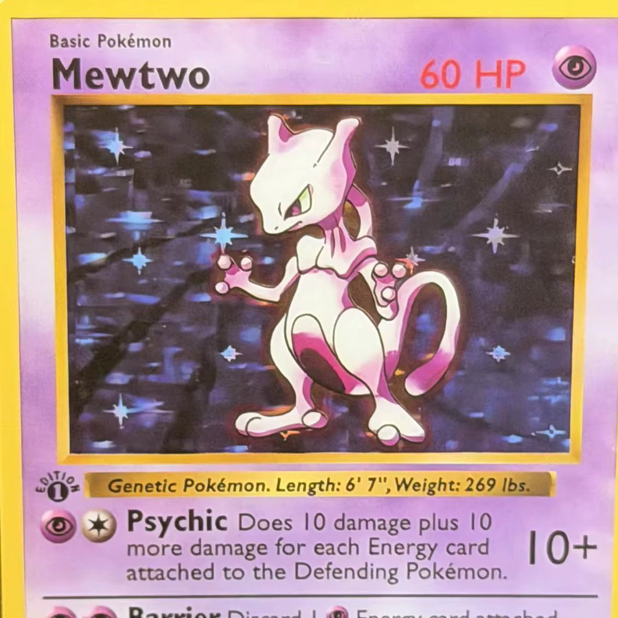Keeppley Pokémon Mewtwo Spiel-Proxy-Karte, Bunt - Bild 2