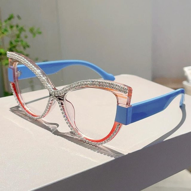 KAMMPT Korrektionsbrille Cat-Eye, Kunststoff, Mehrfarbig, Damen - Bild 1