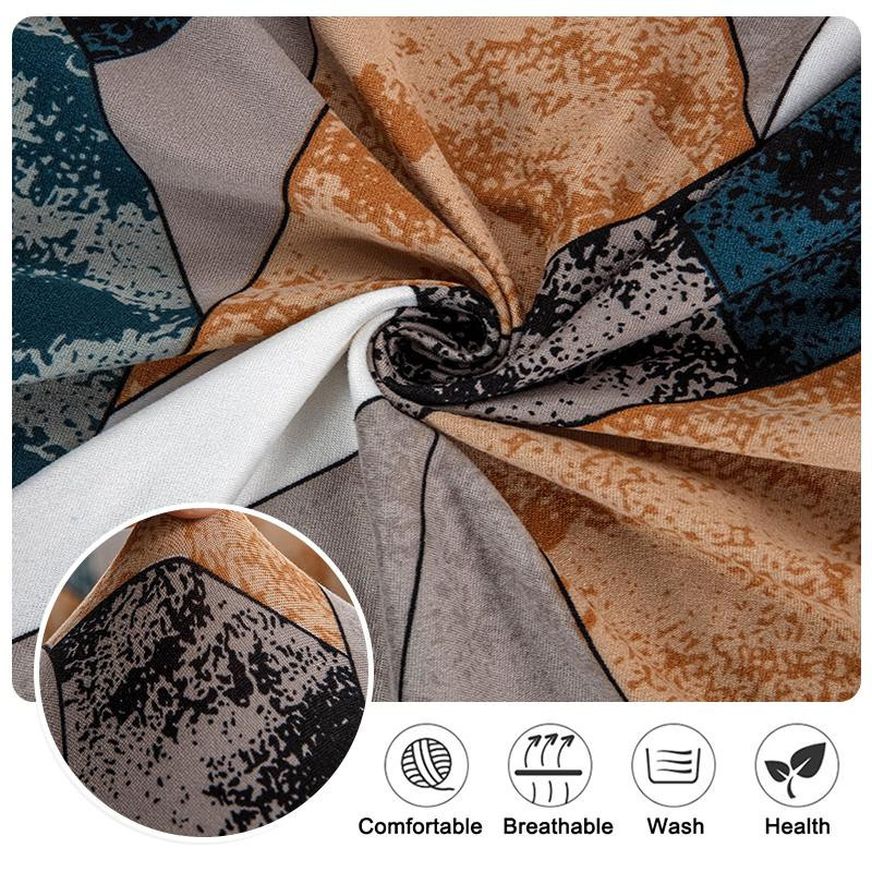 Lellen Stretch-Liegesofabezug mit floralem Muster in Multicolour für 1 Sitzplatz - Bild 2