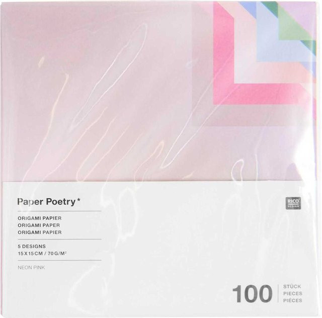 Rico Design Paper Poetry Origami Faltblätter Blurry Gradient Multicolor - Bild 1
