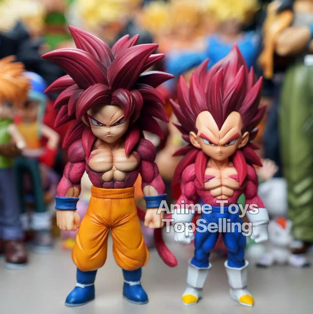 Bandai Dragon Ball DAIMA Super Saiyajin 4 Goku Vegeta, Actionfigur, Kunststoff - Bild 1