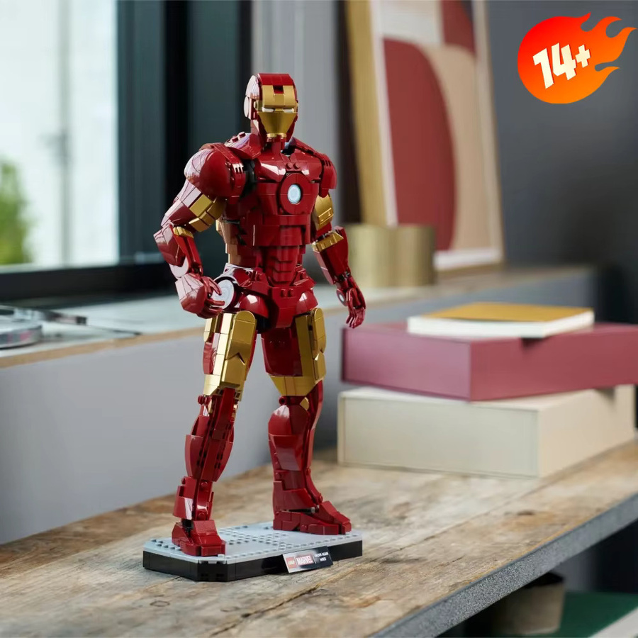 Hot Toys Marvel Helden-Puppen-Modell, Bausteine & Ornamente, 1297 Teile, ab 14 Jahren - Bild 2