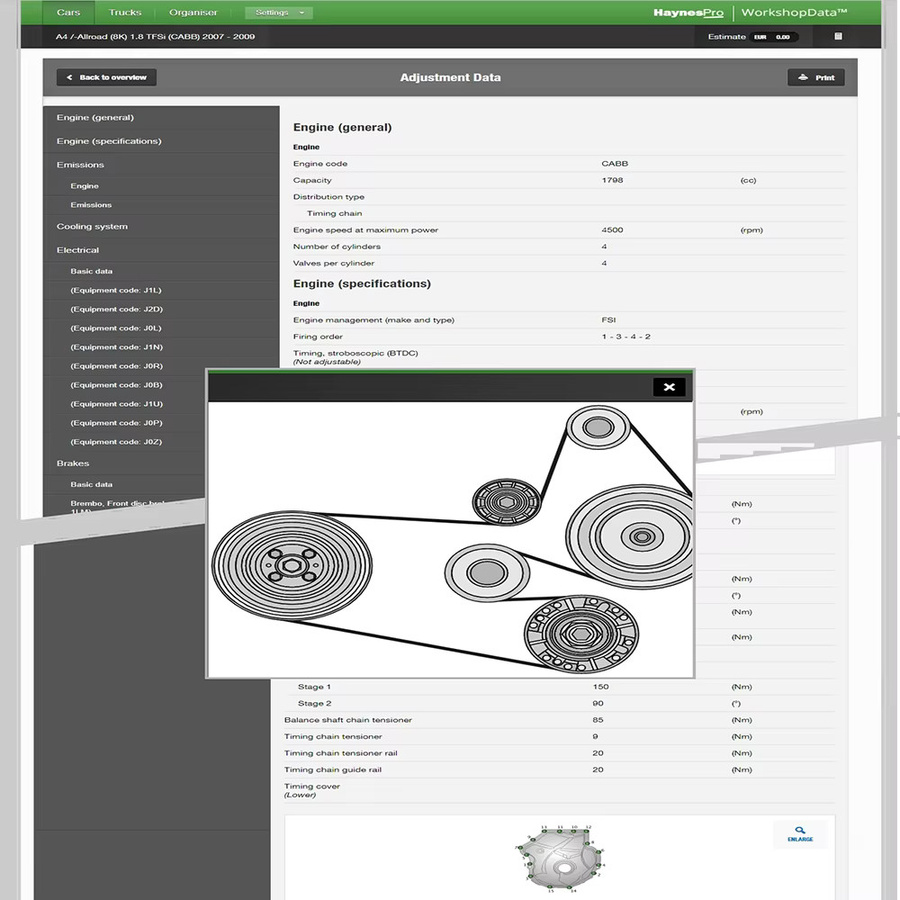 Haynes Pro GDS KDS Werkstatt-Schaltpläne Online-Konto für Auto-Reparatursoftware mit Mobile und PC Unterstützung - Bild 2