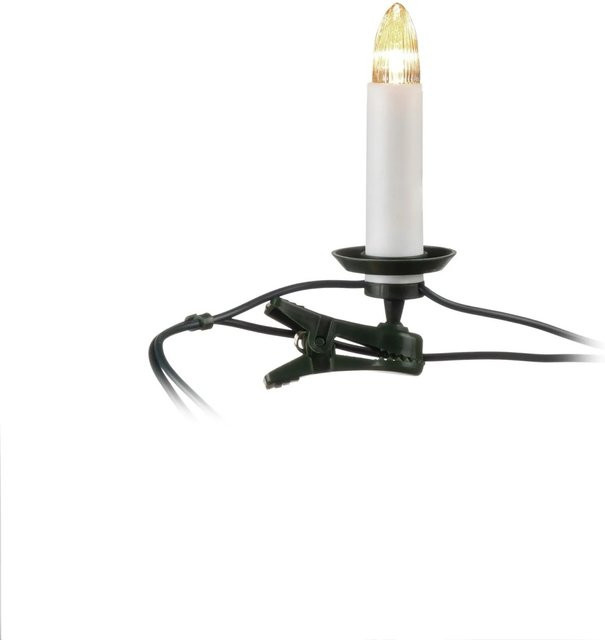 Konstsmide LED-Baumkette Topbirnen One-String für Innen mit 16 warmweißen Leuchtmitteln - Bild 1