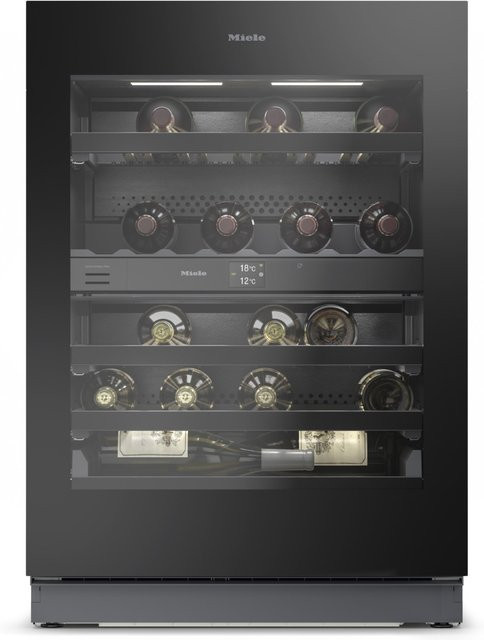 Miele KWTUS 7196 E Unterbau-Weintemperierschrank in Schwarz - Bild 1