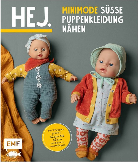Hej. Minimode - Süße Puppenkleidung nähen von Svenja Morbach - Bild 1