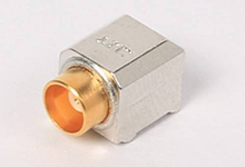 Molex 734151103 MCX-Steckverbinder Buchse, gewinkelt, Silber, 50Ω - Bild 1