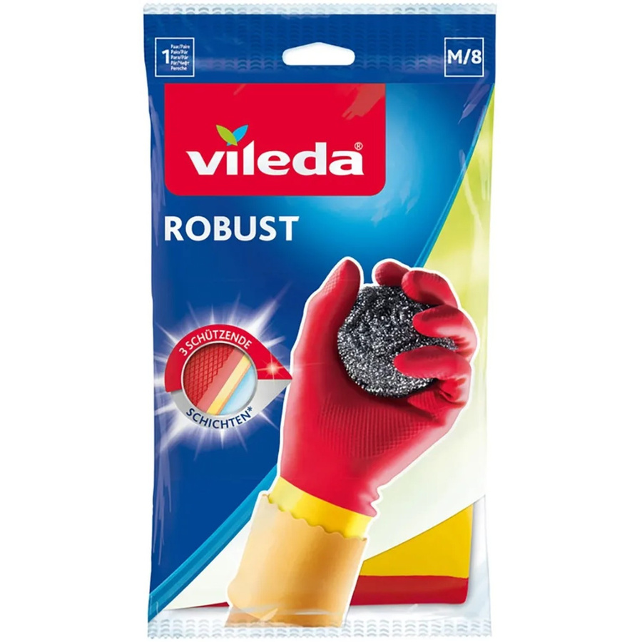 Vileda Haushaltshandschuhe Protection Robust in Größe M - Bild 2
