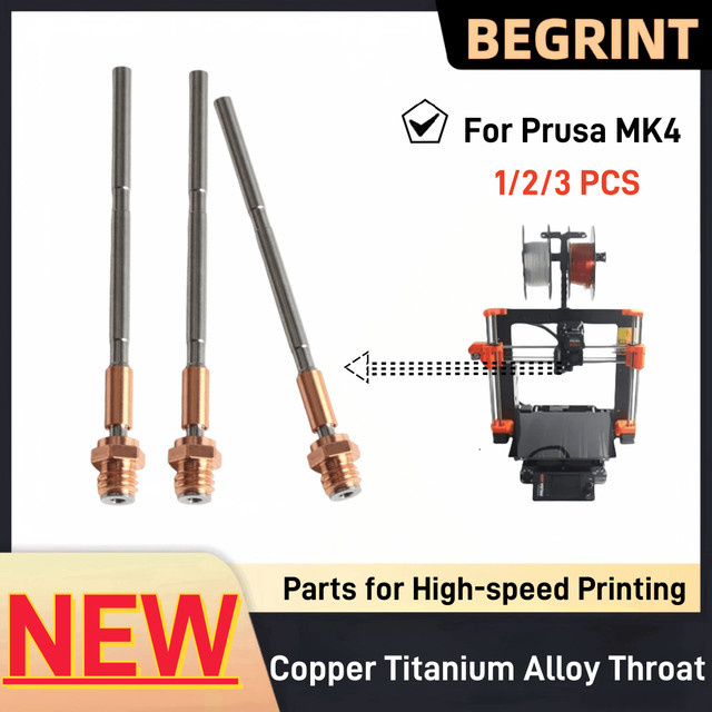 Prusa MK4/XL Hotend Kit mit Kupfer-Titan-Legierung für Hochtemperatur- und Hochgeschwindigkeitsdruck - Bild 1