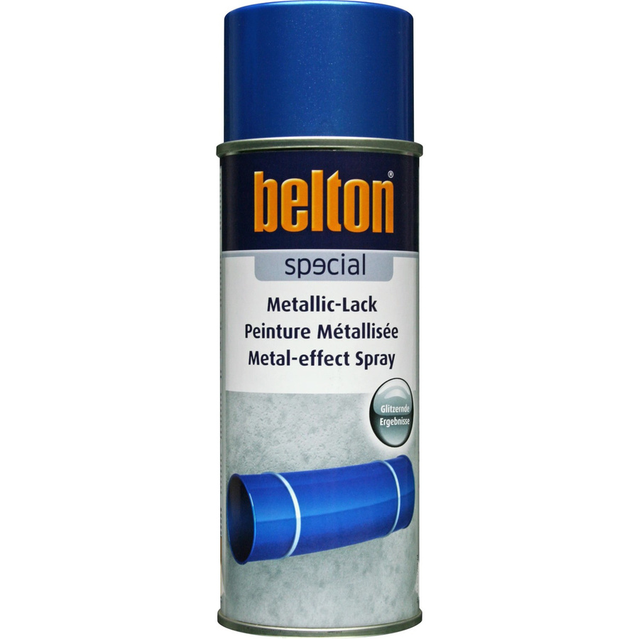 Belton Special Metallic-Lack Spray Blau glänzend, wetterfest und schnelltrocknend, 400 ml - Bild 2