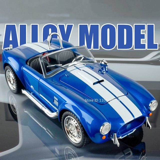 RMZ city Shelby Cobra, Spielzeugmodell, 1:22, mit Licht und Sound - Bild 1