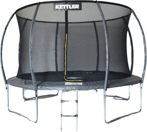 Kettler Outdoor-Trampolin Jump in Grau mit 365 cm Durchmesser