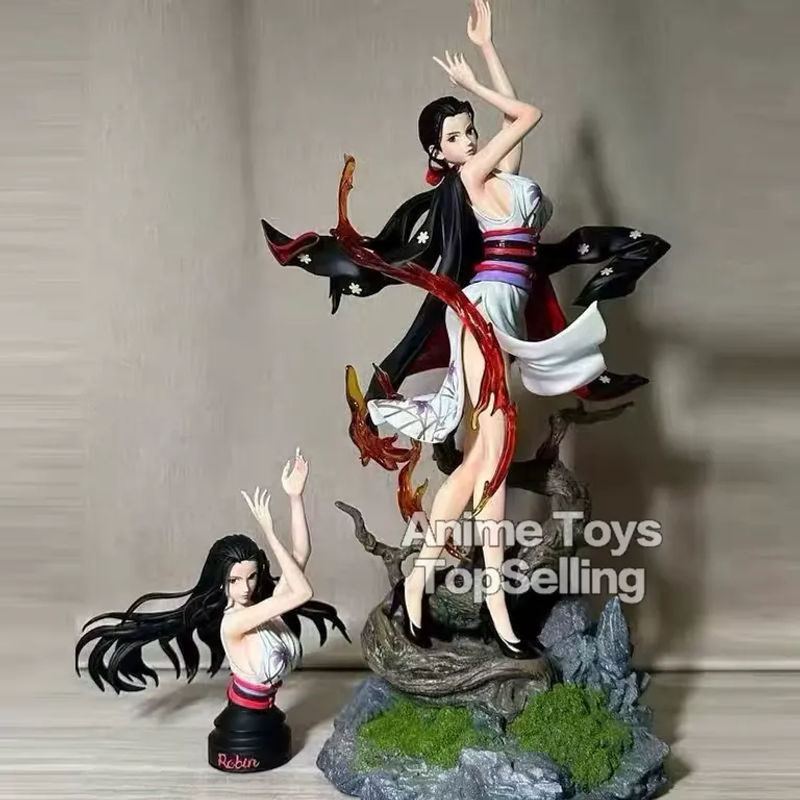 Bandai One Piece Anime Actionfigur Nico Robin als PVC Statue, mehrfarbig, Höhe: 38 cm - Bild 4