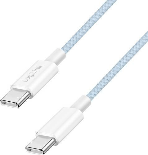 LogiLink USB-C Kabel USB 2.0 in Blau mit 1,5 m Länge CU0351 - Bild 1