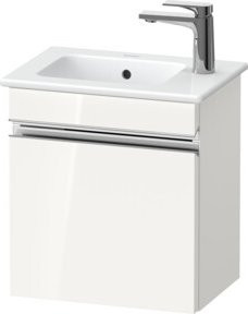 Duravit Waschtischunterschrank Sivida wandhängend, Weiß Hochglanz, B/T/H: 40 x 44,3 x 28,7 cm - Bild 1