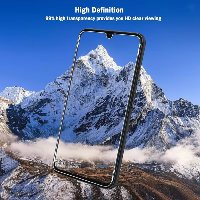 5 Stück Ultra HD Displayschutzfolie aus gehärtetem Glas für Samsung Galaxy A55 A56 A53 A35 A25 A15 A06 A36 A26 A05 A54 A52 A73 in Transparent - Bild 5